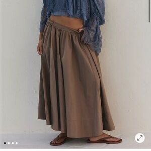 Free People Lowen Midi Skirt